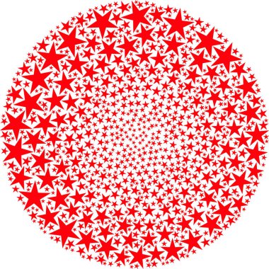 Yıldız Simgesi Havai fişek Küre Kolajı