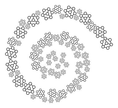 Blokzincir Simge Döndürme Mozaiği