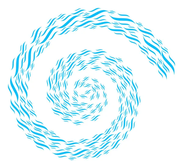 Ароматная икона Спиральный цикл — стоковый вектор