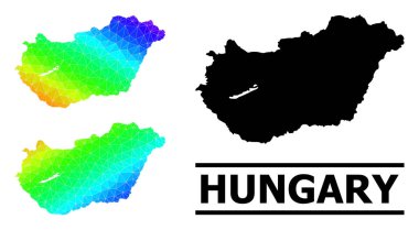 Çapraz Gradyan Macar Çokgen Gökkuşağı Haritası