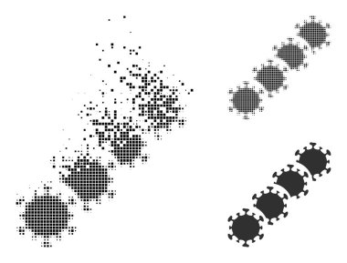 Pikseli ve Asıl Virüs Bloklama Simgesi Ayrıştırılıyor