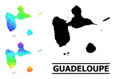 Spektrum Gradyan Guadeloupe Kolajı Mozaik Haritası