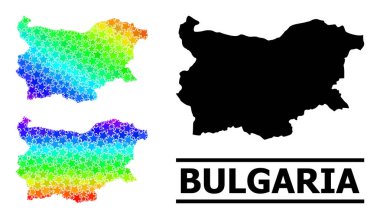 Tayf Renkli Gradyan Bulgaristan Mozaik Haritasına Başladı