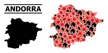 Andorra 'nın Savaş Modeli Haritası