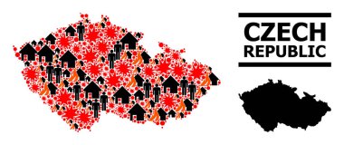 Çek Cumhuriyeti Savaş Modeli Haritası