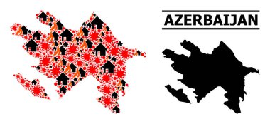 Azerbaycan Savaş Kolajı Haritası