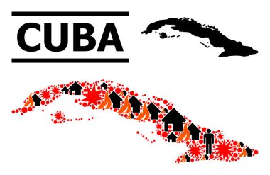 Küba 'nın Savaş Modeli Haritası