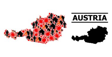 Avusturya Savaş Mozaik Haritası