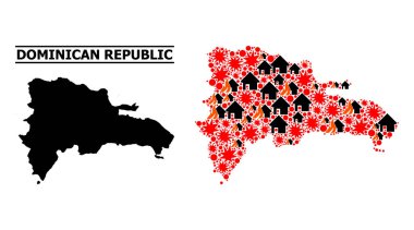 Dominik Cumhuriyeti Savaş Mozaik Haritası