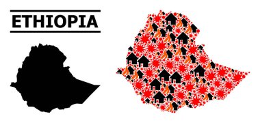 Etiyopya 'nın Savaş Düzeni Haritası