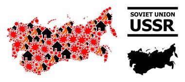 SSCB Savaş Kolajı Haritası