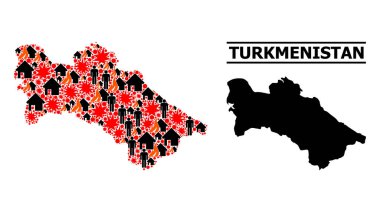 Türkmenistan Savaş Mozaik Haritası