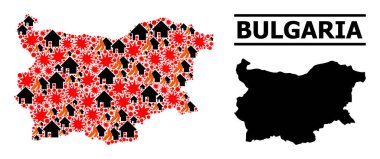 Bulgaristan 'ın Savaş Modeli Haritası