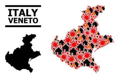 Veneto Bölgesi Savaş Düzeni Haritası