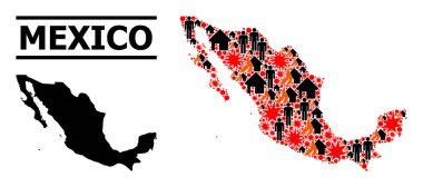 Meksika Savaş Mozaik Haritası