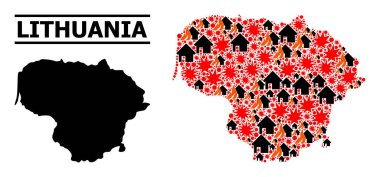 Litvanya Savaş Kolajı Haritası