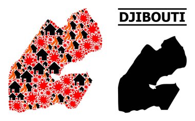 Cibuti 'nin Savaş Düzeni Haritası