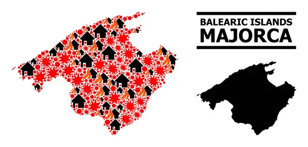 Savaş Kolajı Mayorka Haritası