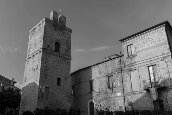 Torre San Giovanni或Della Candelora位于Lanciano Vecchia区 是Lanciano最古老的地区 位于Via Dei Frentani — 图库照片