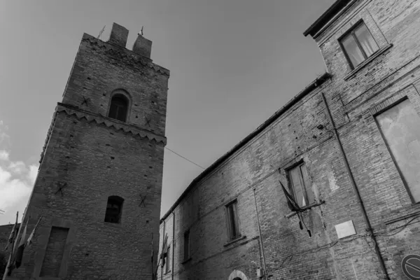 Torre San Giovanni或Della Candelora位于Lanciano Vecchia区 是Lanciano最古老的地区 位于Via Dei Frentani — 图库照片