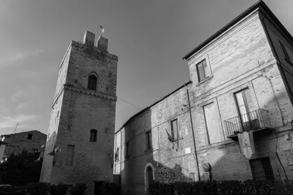 Torre San Giovanni Vagy Della Candelora Lanciano Vecchia Kerületben Található — Stock Fotó