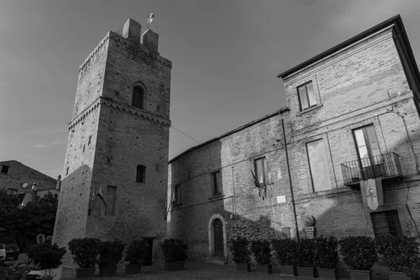 Torre San Giovanni Lub Della Candelora Znajduje Się Dzielnicy Lanciano — Zdjęcie stockowe
