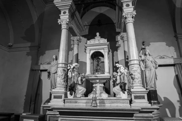 San Francesco Kilisesi Ayin Mucizesi Nin Mabedi Keşişler Küçük Konvansiyonel — Stok fotoğraf