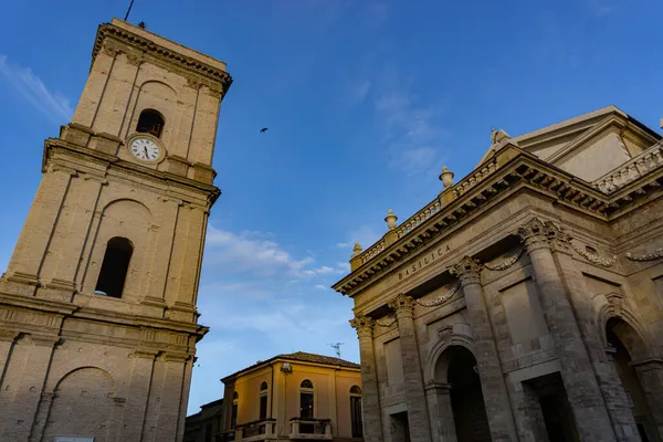 Catedral Virgen Del Ponte Lugar Principal Culto Lanciano Febrero 1909 — Foto de Stock