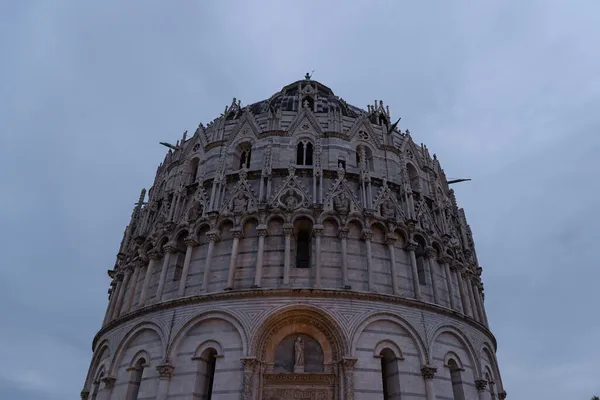 Batistério San Giovanni Dos Monumentos Piazza Dei Miracoli Pisa Fica — Fotografia de Stock