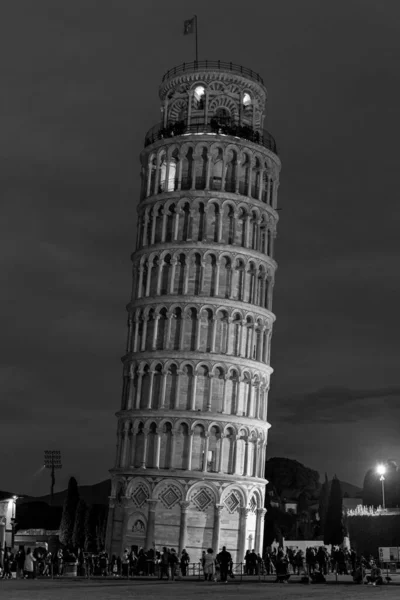 Věž Pisa Zvonice Katedrály Assunta Piazza Del Duomo Nichž Nejznámější — Stock fotografie