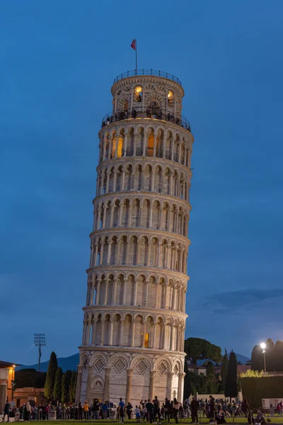 Pisa Kulesi Pisa Nın Sembolü Talya Nın Sembolleri Arasında Yer — Stok fotoğraf