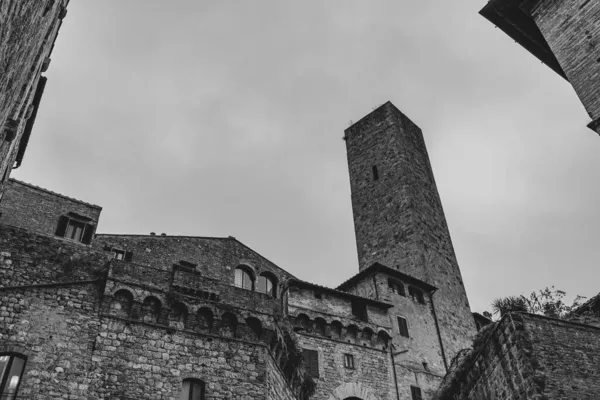 San Gimignano Uma Cidade Toscana Rodeada Por Muralhas Século Xiii — Fotografia de Stock