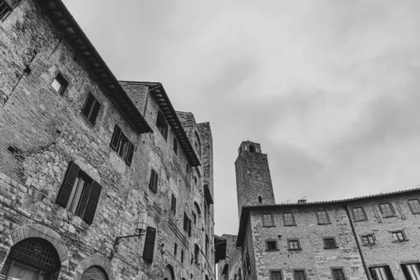 San Gimignano Een Stad Toscane Omringd Door 13E Eeuwse Muren — Stockfoto