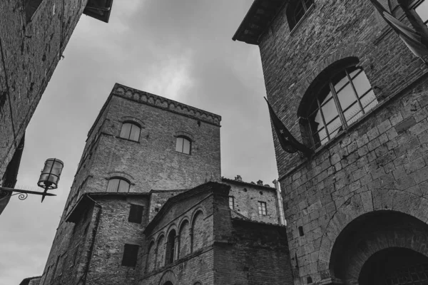 San Gimignano Uma Cidade Toscana Rodeada Por Muralhas Século Xiii — Fotografia de Stock