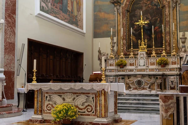 Isernia Molise Cattedrale San Pietro Apostolo Più Importante Edificio Cattolico — Foto Stock