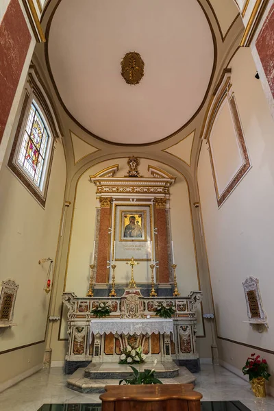 Isernia Molise Katedra Piotra Apostoła Jest Najważniejszym Katolickim Budynkiem Miasta — Zdjęcie stockowe