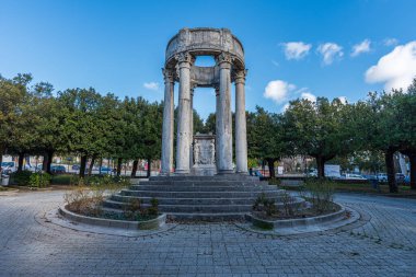 Isernia, Molise. Birinci Dünya Savaşı 'nın kaybedilen anıtı.
