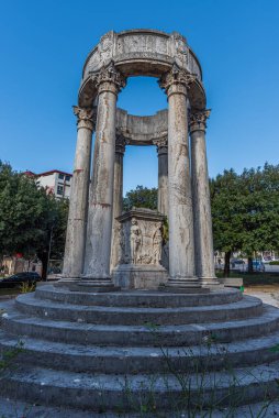 Isernia, Molise. Birinci Dünya Savaşı 'nın kaybedilen anıtı.