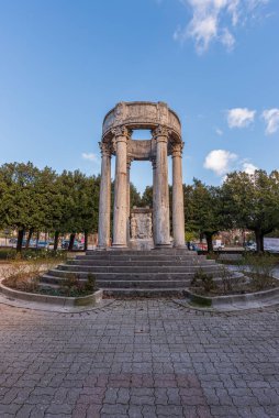Isernia, Molise. Birinci Dünya Savaşı 'nın kaybedilen anıtı.
