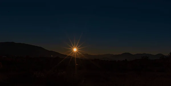 意大利莫利斯日落的壮观照片 — 图库照片