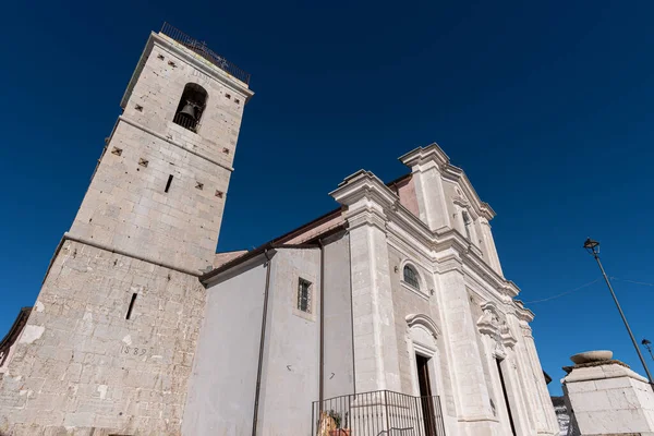 Capracotta Isernia Molise Kościół Parafialny Santa Maria Assunta Jest Główny — Zdjęcie stockowe