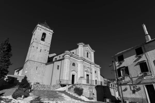 Capracota Isernia Molise Paróquia Santa Maria Assunta Igreja Principal Está — Fotografia de Stock