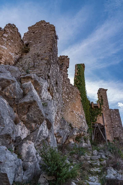 Rocchetta Volturno Está Formada Por Pueblo Original Llamado Rocchetta Alta —  Fotos de Stock