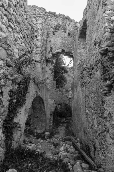 Rocchetta Volturno Está Formada Por Pueblo Original Llamado Rocchetta Alta — Foto de Stock