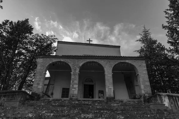 Sanctuary Cosma Damiano Located Isernia Sanctuary Has Existed 1130 Seventeenth — Stock Photo, Image