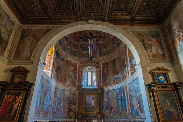 Cosma Damiano Menedéke Iserniában Található Szentély 1130 Óta Létezik Belül — Stock Fotó