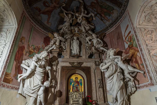 Ιερό Των Cosma Damiano Βρίσκεται Στην Ισέρνια Ιερό Υπάρχει Από — Φωτογραφία Αρχείου