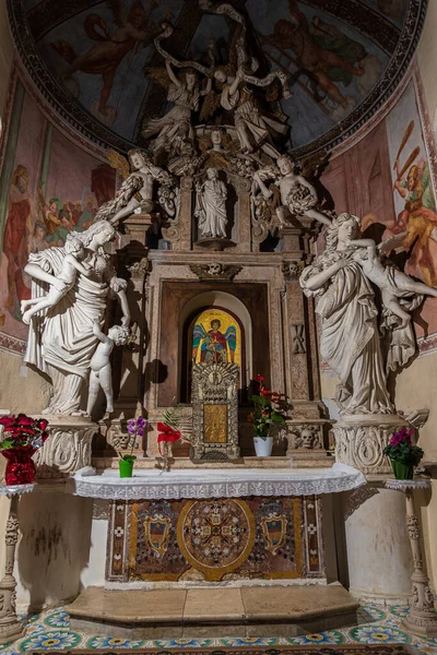 Het Heiligdom Van Cosma Damiano Ligt Isernia Het Heiligdom Bestaat — Stockfoto