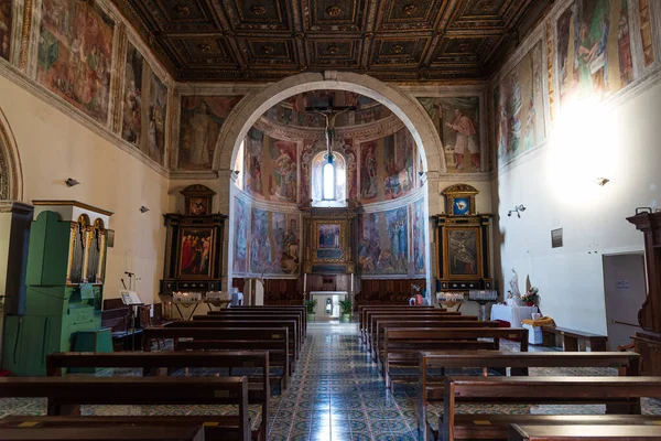 Sanctuary Cosma Damiano Located Isernia Sanctuary Has Existed 1130 Seventeenth — Stock Photo, Image