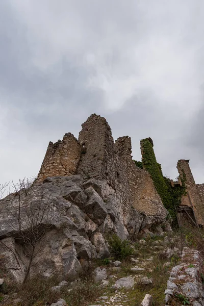 Rocchetta Volturno Está Formada Por Pueblo Original Llamado Rocchetta Alta —  Fotos de Stock